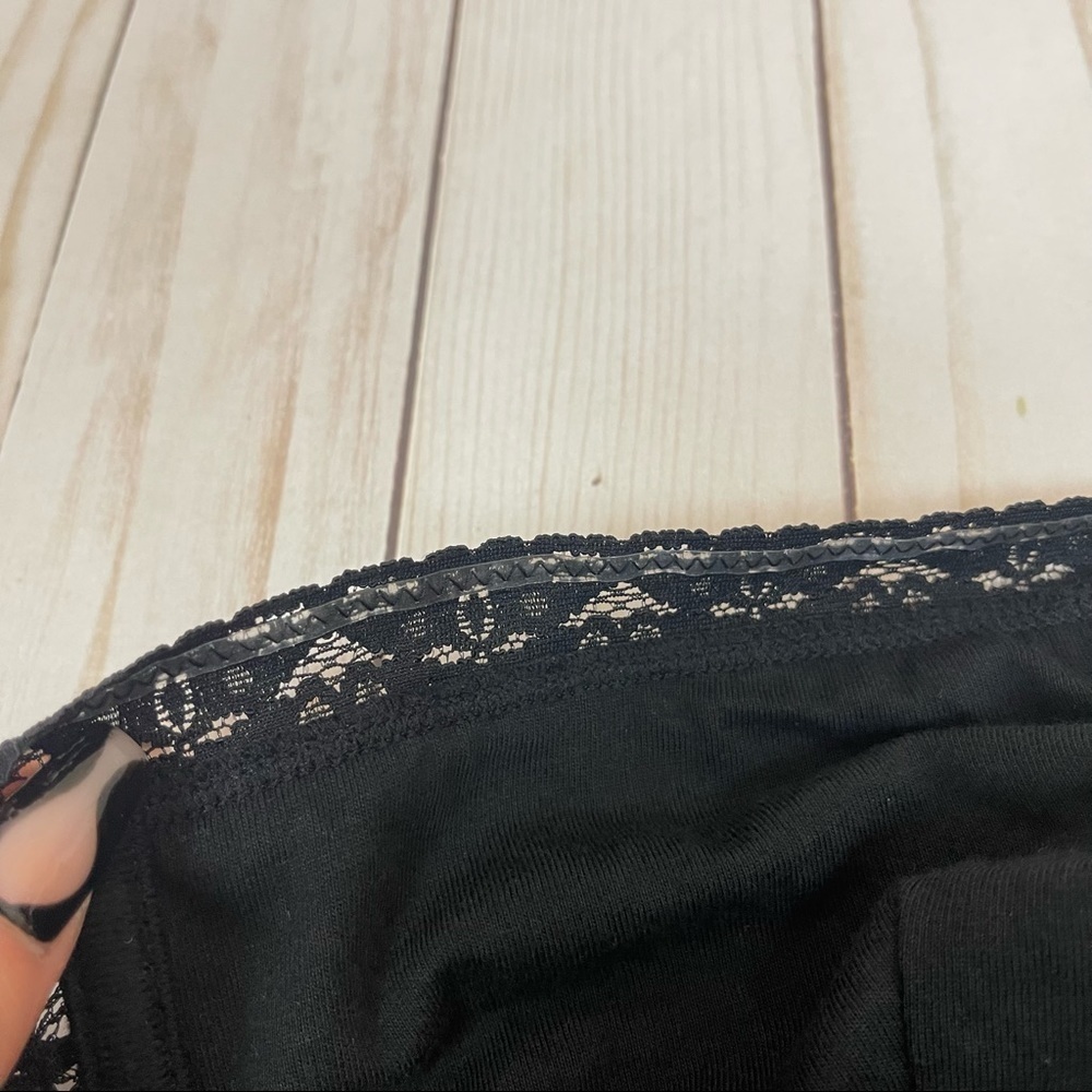 Free People Black Lace Bandeau Size XS Women - Picture 6 of 10